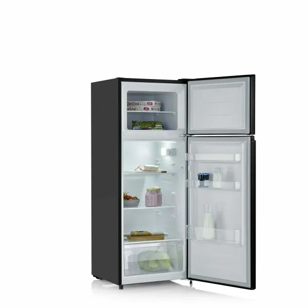 Combined Refrigerator Severin DT8762      144 206 L Black