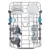 Dishwasher Haier XF1C3TB1FW White 45 cm