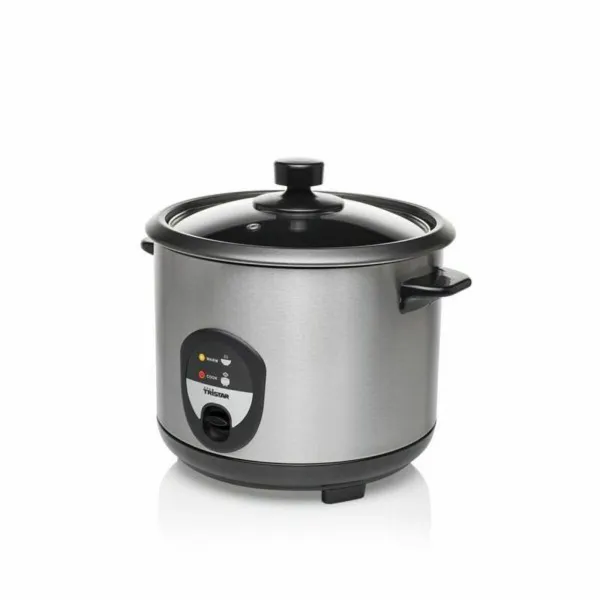 rīsu vārāmo katlu Tristar RK-6126 Arrocera 400 W Nerūsējošais tērauds Sudrabains 1 L