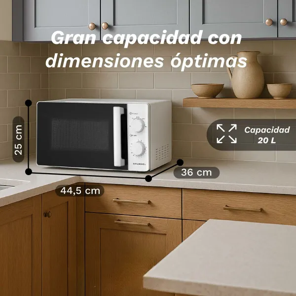 Mikroviļņu Krāsni Grunkel MW-20EASY 700 W 20 L