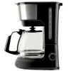 Drip Coffee Machine Orbegozo 18486 Black Silver 600 W 6 Cups
