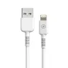 USB to Lightning Cable Muvit for Change White 1,2 m