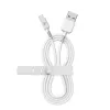 USB to Lightning Cable Muvit for Change White