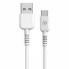 USB A to USB-C Cable Muvit White 1,2 m