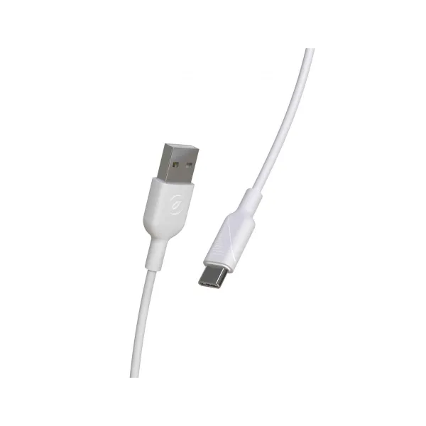 USB A to USB-C Cable Muvit White 1,2 m