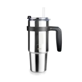 Muki kahvalla Ibili 669006 Harmaa Ruostumaton teräs 580 ml