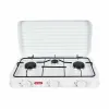 dujinė viryklė Algon Su dangteliu Balta 5400 W 55 x 7 x 32 cm (2 vnt.)