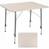 Stalas Aktive 80 x 60 cm Balta Sulankstomas Stovyklavimas