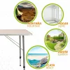 Stalas Aktive 80 x 60 cm Balta Sulankstomas Stovyklavimas