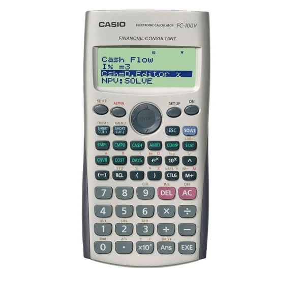 Financial Calculator Casio FC-100V