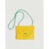 Olkalaukku Pull & Bear 4046-014-090 Keltainen 21,5 x 15,5 cm