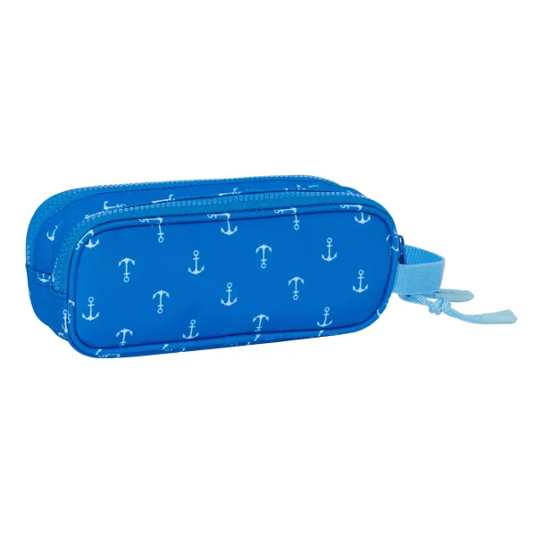 Double Carry-all Safta Blue 21 x 8 x 6 cm