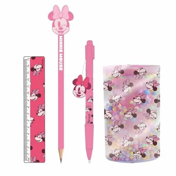 Kancelejas Komplekts Minnie Mouse Daudzkrāsains