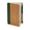 Spirālklade ar Pildspalvu Pincello 1 x 16 x 12 cm Bambuss (12 gb.)