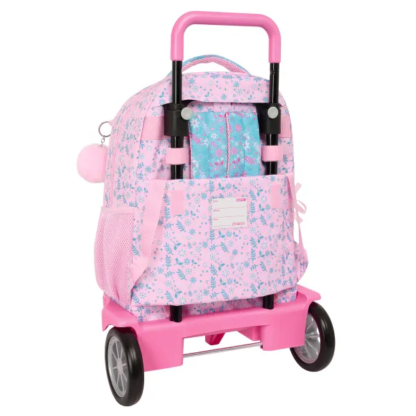 Mokyklinė kuprinė su ratukais Safta Swing Spalvotas 33 x 45 x 22 cm