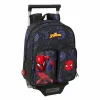 Mokyklinė kuprinė su ratukais Spider-Man Attack Juoda 27 x 33 x 10 cm