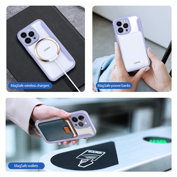 Case Dux Ducis Skin X Pro Apple iPhone 15 Plus purple