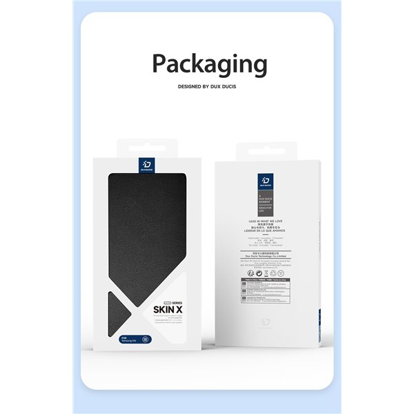 Case Dux Ducis Skin X Pro for Samsung A165 A16 4G/A166 A16 5G black