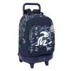 Mokyklinė kuprinė su ratukais El Niño Navy Tamsiai mėlyna 33 x 45 x 22 cm