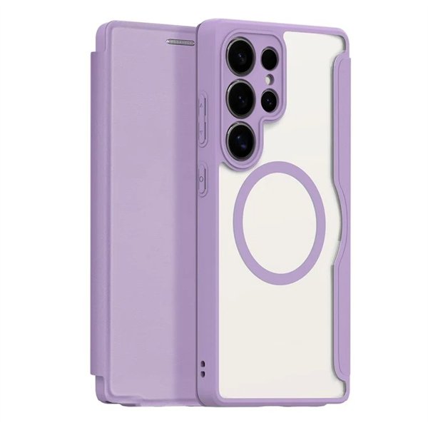 Case Dux Ducis Skin X Pro for Samsung S938 S25 Ultra purple