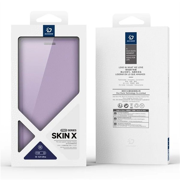 Case Dux Ducis Skin X Pro for Samsung S938 S25 Ultra purple
