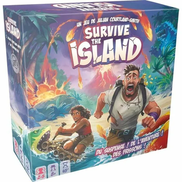 Spēlētāji Asmodee Survive The Island