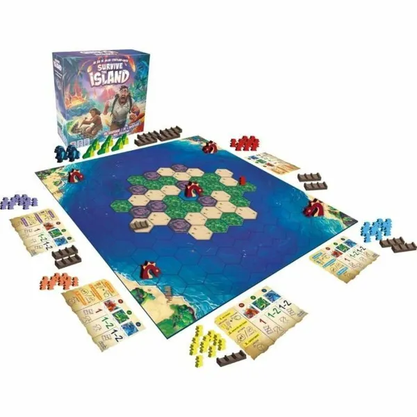 Spēlētāji Asmodee Survive The Island