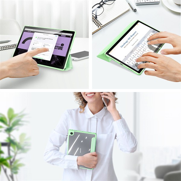 Case Dux Ducis Toby Samsung X200/X205 Tab A8 10.5 2021 blue