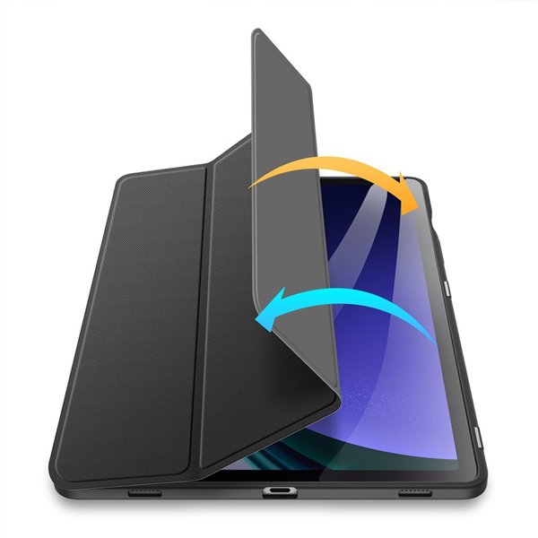Case Dux Ducis Toby Samsung X520/X526 Tab S10 FE/X710/X716 Tab S9/X510/X516 Tab S9 FE black