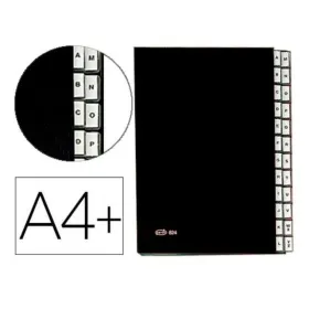 Папка-классификатор Pardo 82401 Чёрный A4