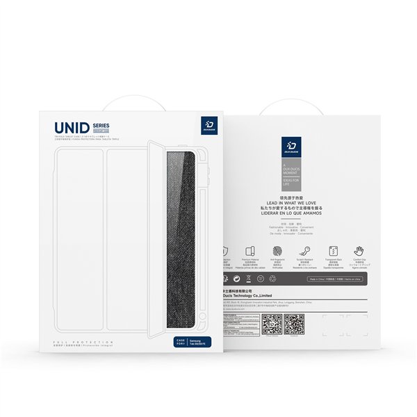 Case Dux Ducis Unid Samsung X710/X716 Tab S9/X510/X516 Tab S9 FE black