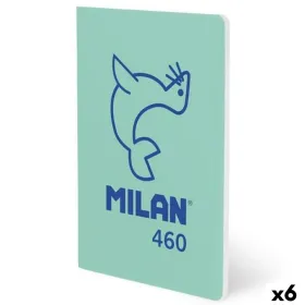 Notebook Milan Green A5 24 Sheets (6 Units)