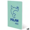 Notebook Milan Green A5 24 Sheets (6 Units)