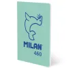 Notebook Milan Green A5 24 Sheets (6 Units)