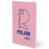 Notebook Milan Pink A5 24 Sheets (6 Units)