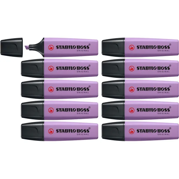 Fluorescējošs Marķieris Stabilo NATURECOLORS WILDFLOWE Ceriņš (10 gb.)