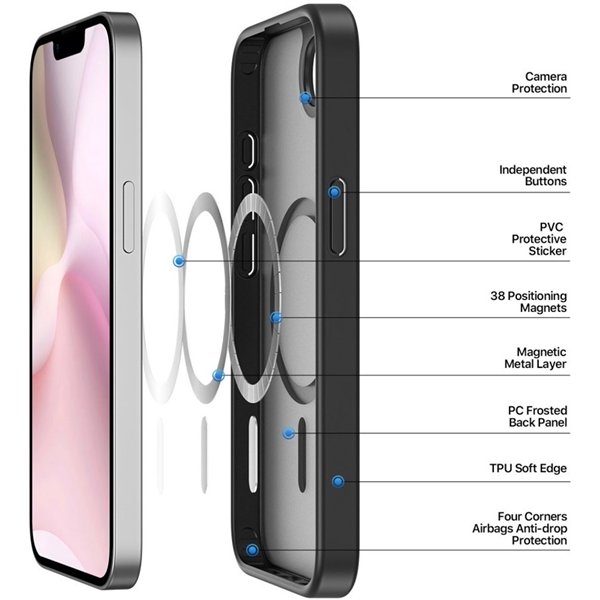 Case Dux Ducis Yind Apple iPhone 16e black