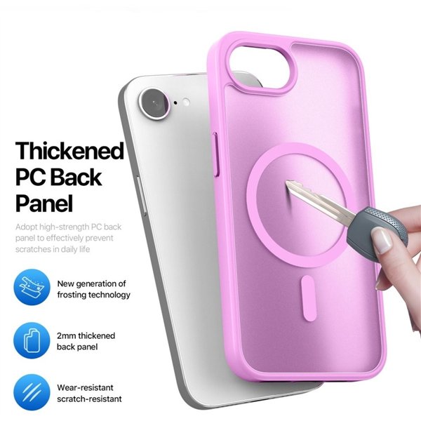 Dėklas Dux Ducis Yind Apple iPhone 16e rožinis