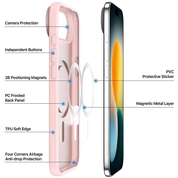 Case Dux Ducis Yind Apple iPhone Air pink