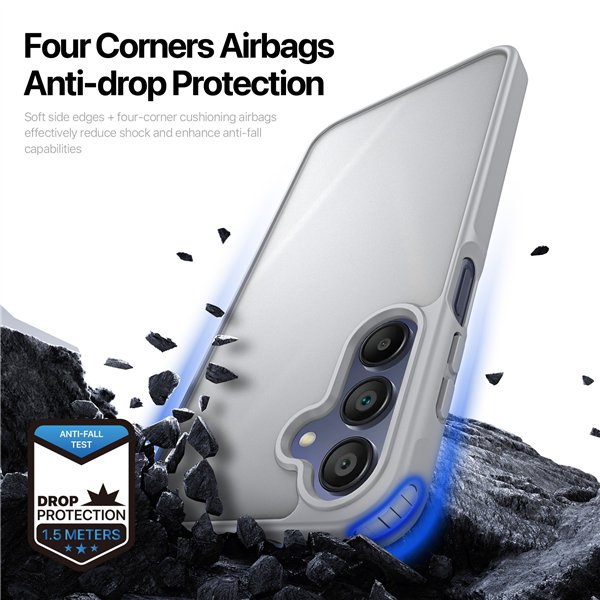 Case Dux Ducis Yind Samsung A175 A17 4G/A176 A17 5G grey