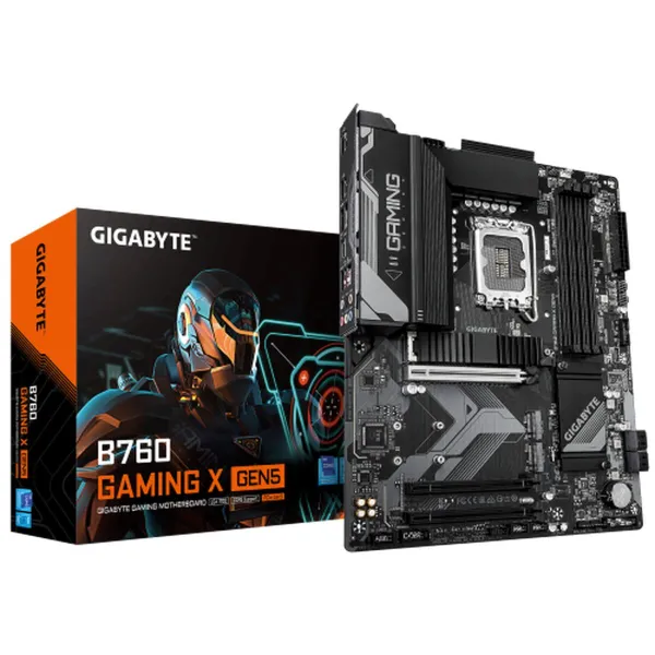 Pagrindinė plokštė Gigabyte B760 GAMING X GEN5 Intel B760 LGA 1700