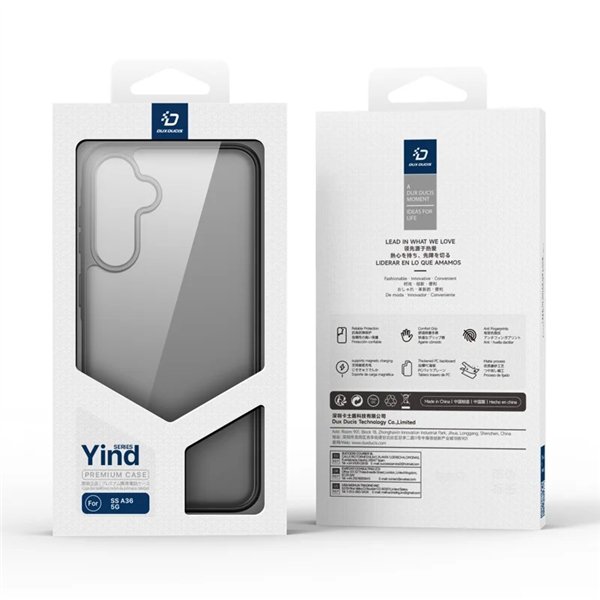 Case Dux Ducis Yind for Samsung A366 A36 5G/A566 A56 5G black