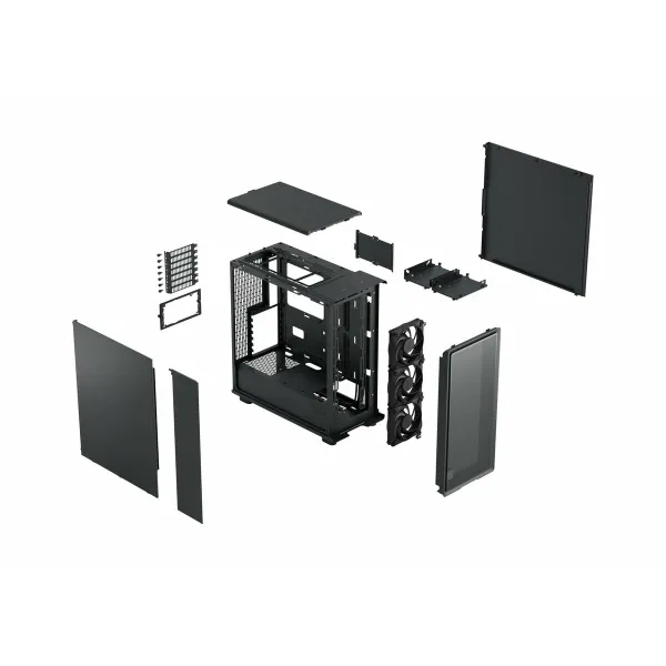 ATX Semi-tower Box Fractal Design FD-C-EPO1A-01 Black