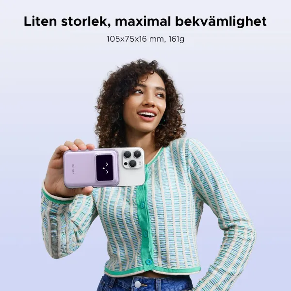 Powerbank Ugreen 35606 Purple 5000 mAh