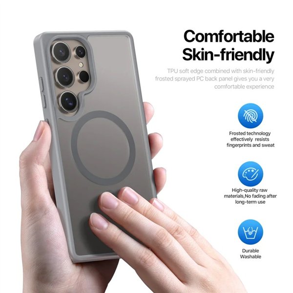 Case Dux Ducis Yind for Samsung S938 S25 Ultra grey