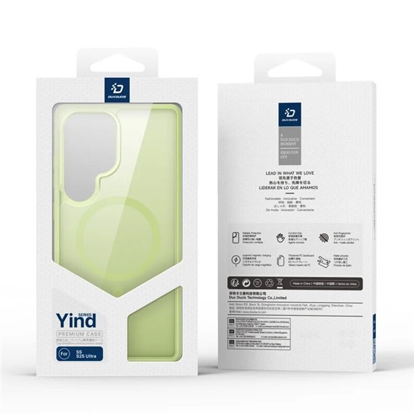 Case Dux Ducis Yind for Samsung S938 S25 Ultra green