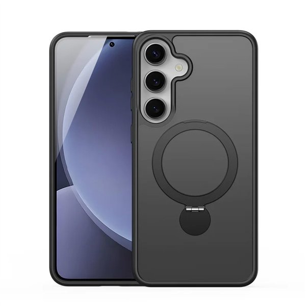 Case Dux Ducis Yind With Magnetic Stand for Samsung S936 S25 Plus black