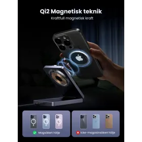 Case Dux Ducis Yind With Magnetic Stand for Samsung S936 S25 Plus grey