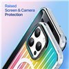 Dėklas Dux Ducis Zest Apple iPhone 16 Pro Gradient Rainbow