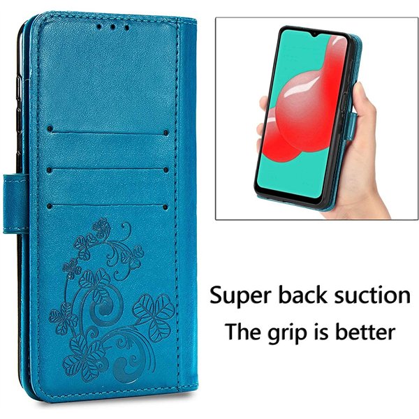 Case Flower Book Samsung A165 A16 4G/A166 A16 5G blue